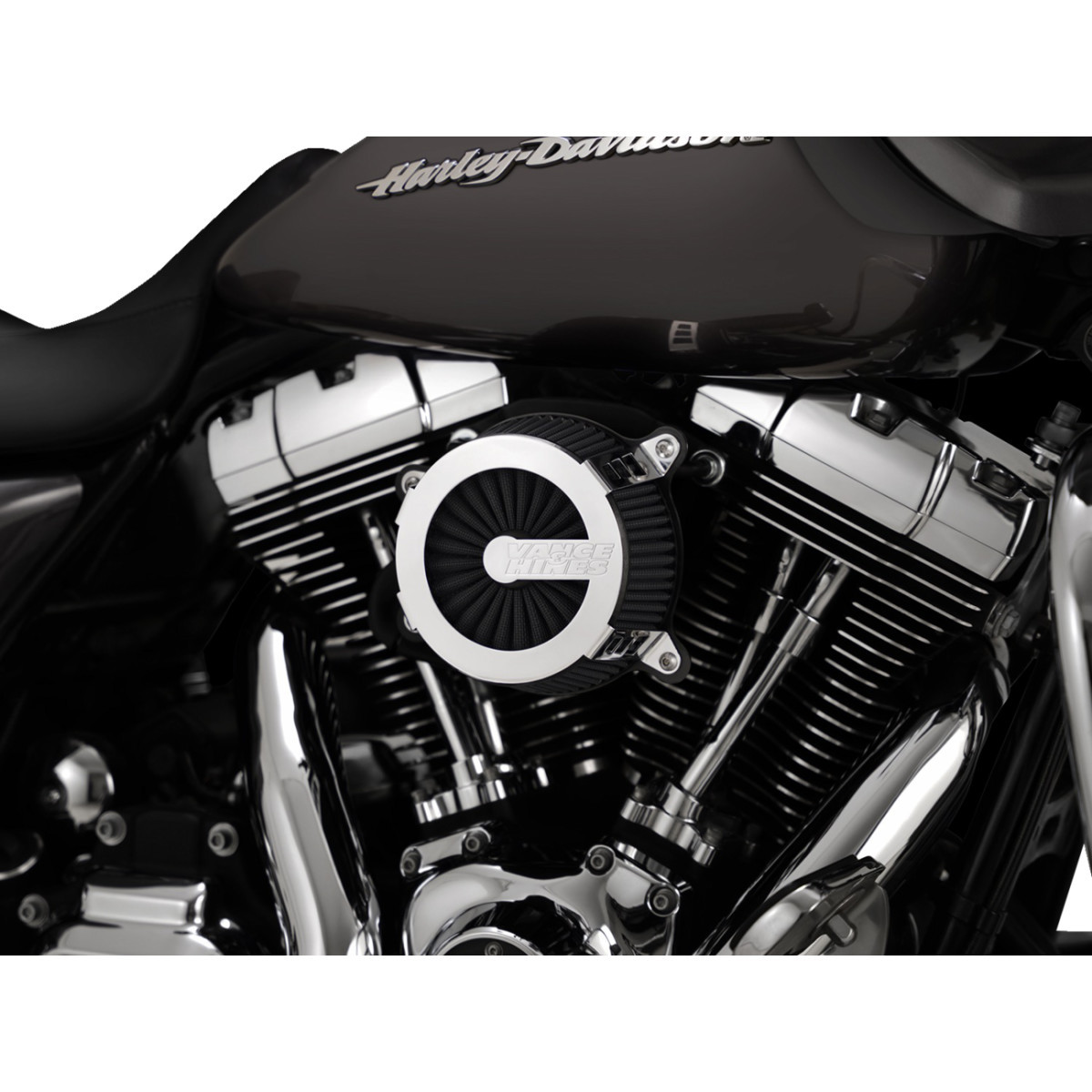 Vance & Hines #70359 - VO2 Cage Fighter Air Intake Kit - Chrome