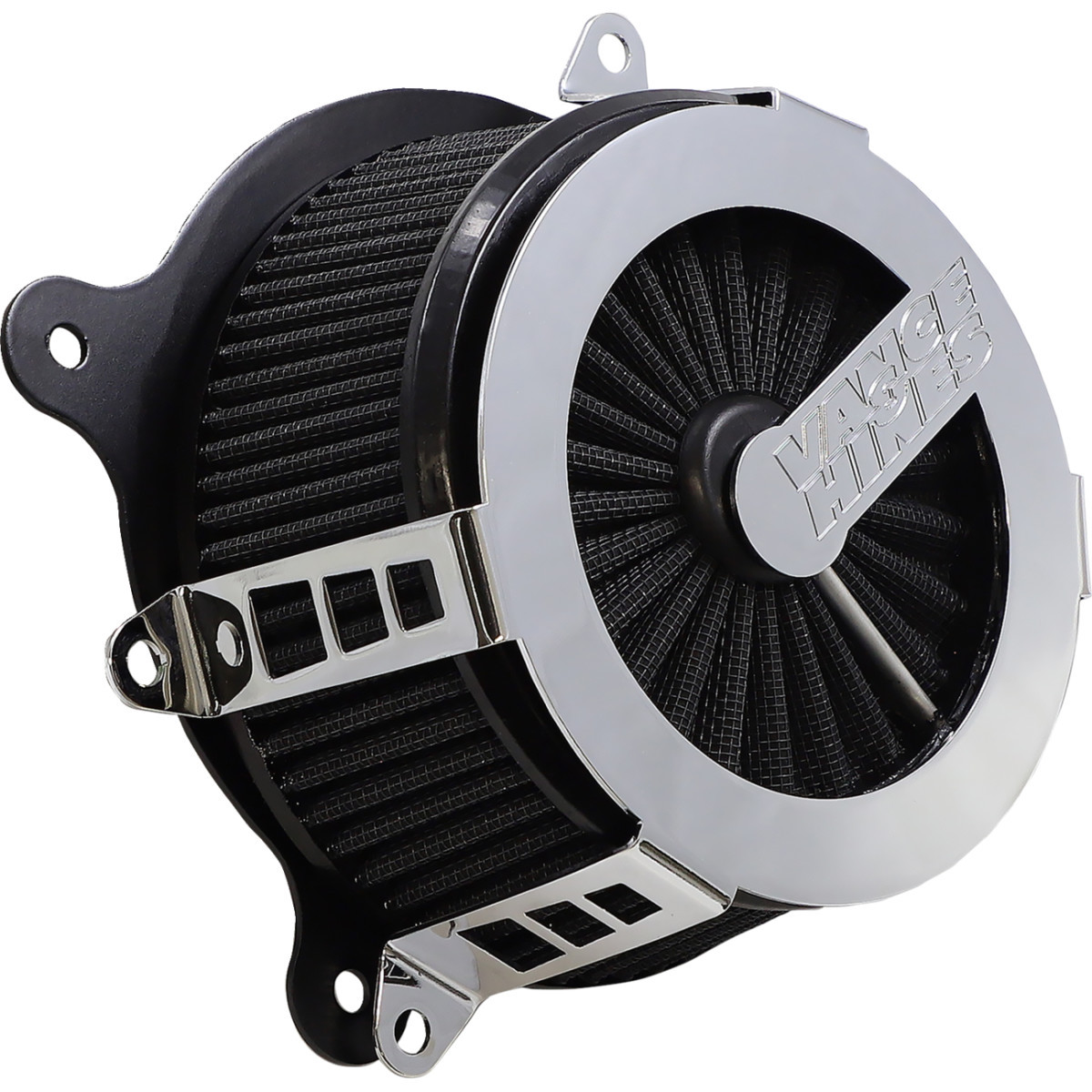 Vance & Hines #70355 - VO2 Cage Fighter Air Intake Kit - Chrome