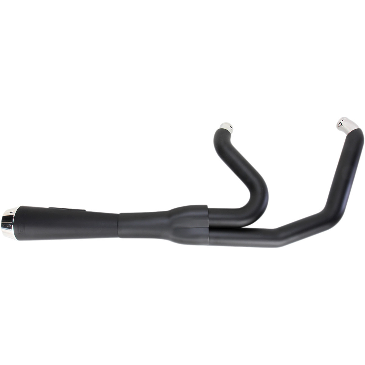 Bassani Xhaust #13122J - Road Rage Exhaust - Black - Short - '06-'17 FXD