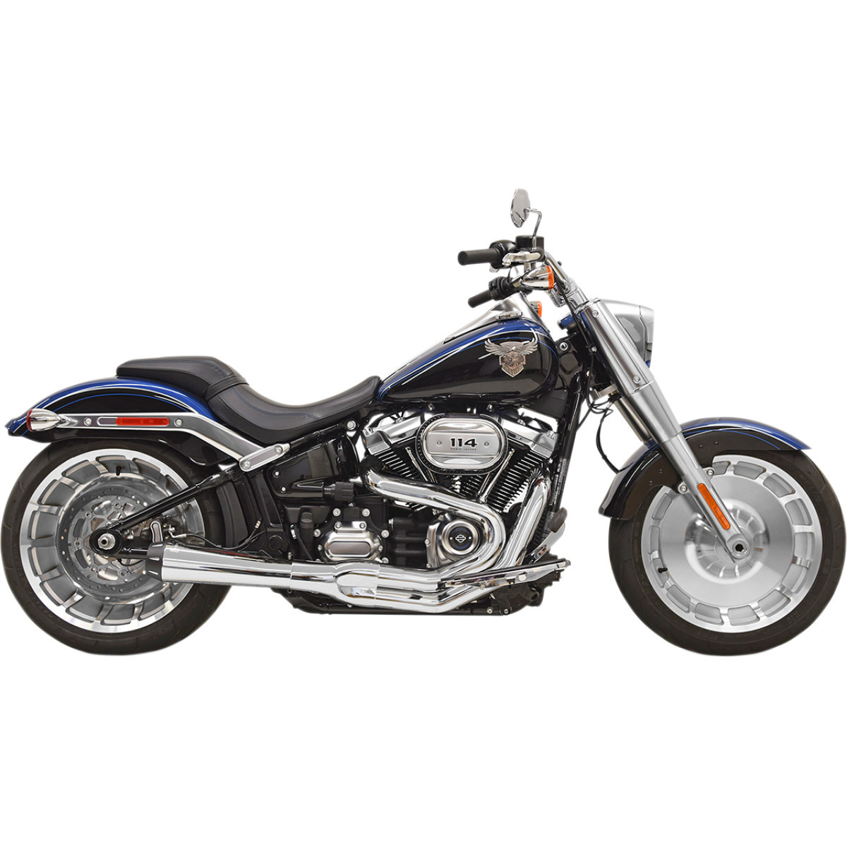 Bassani Xhaust #1S62R - 2:1 Exhaust - Chrome