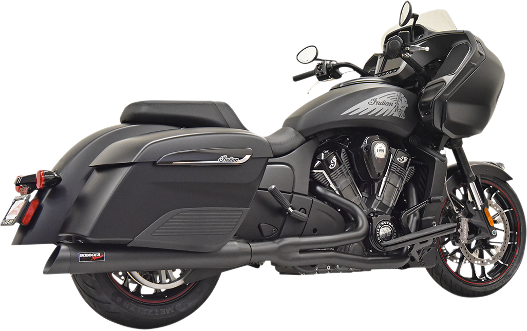 Road Rage 2:1 Exhaust - Black - Challenger