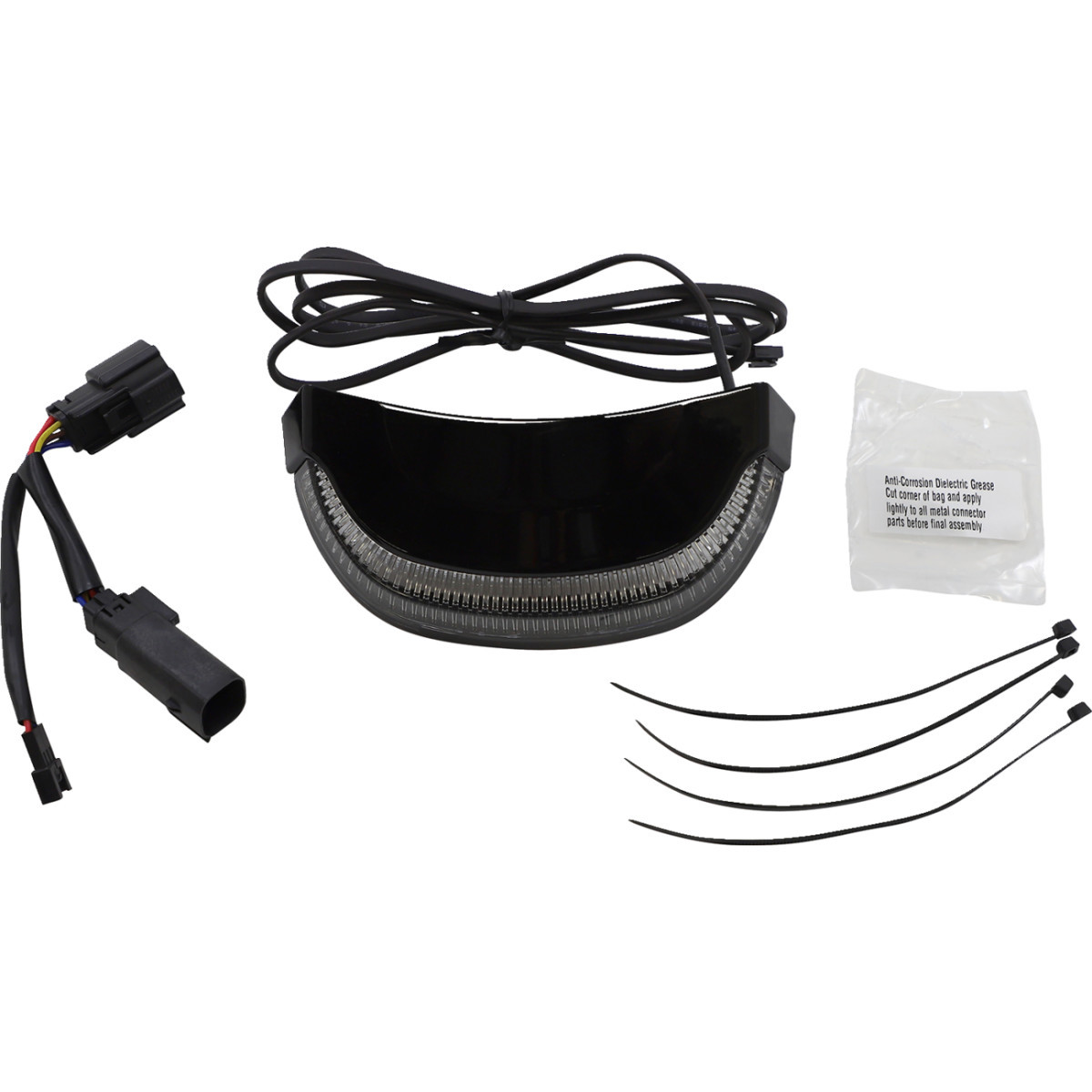 Ciro #40154 - Taillight - Smoke Lens - Black