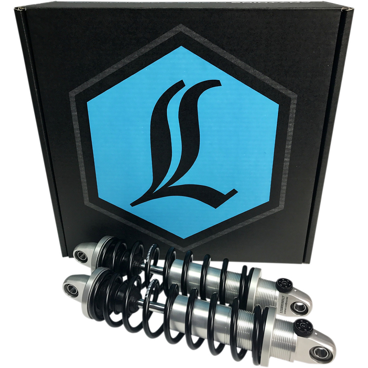 Legend Suspension #1310-1774 - REVO-A Shocks - 12" - Clear Anodized - Heavy Duty
