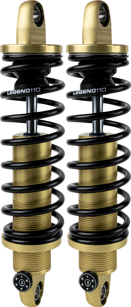 REVO-A Adjustable Dyna Coil Suspension - Gold - Heavy-Duty - 12"