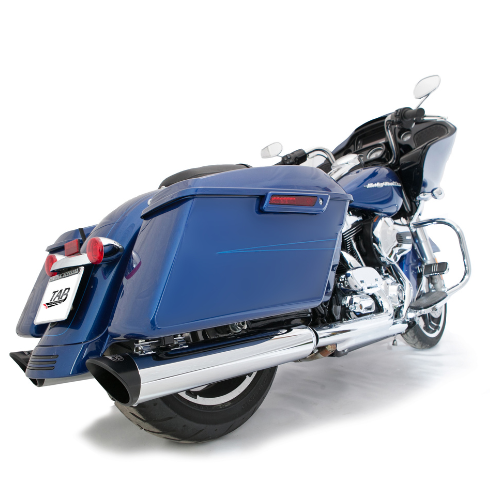 Tab Performance #121-1294-B-1.75 - 4" B.A.M. Stick Slip-On Mufflers  | Chrome