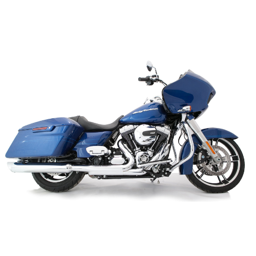 Tab Performance #121-1294-C2-2.5 - 4" B.A.M. Stick Slip-On Mufflers  | Chrome