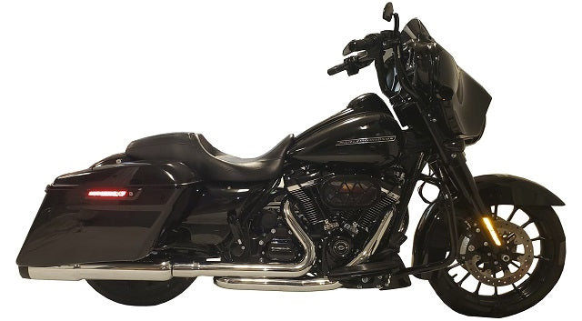 Tab Performance #121-1299-B2-N - 50 Cal (5") Slip-On Mufflers | Chrome
