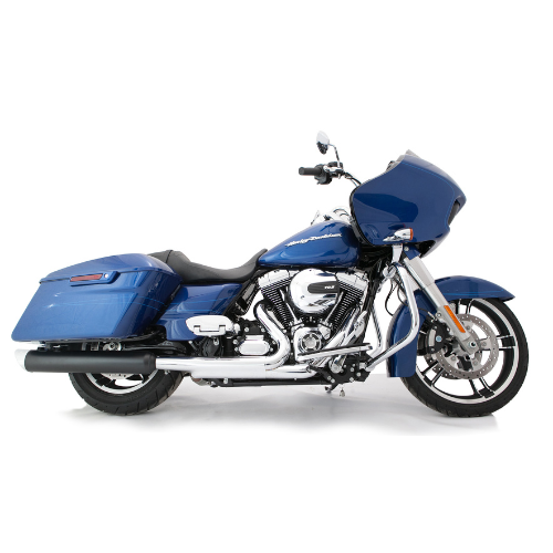 Tab Performance #121-2294-B-1.75 - 4" B.A.M. Stick Slip-On Mufflers | Black