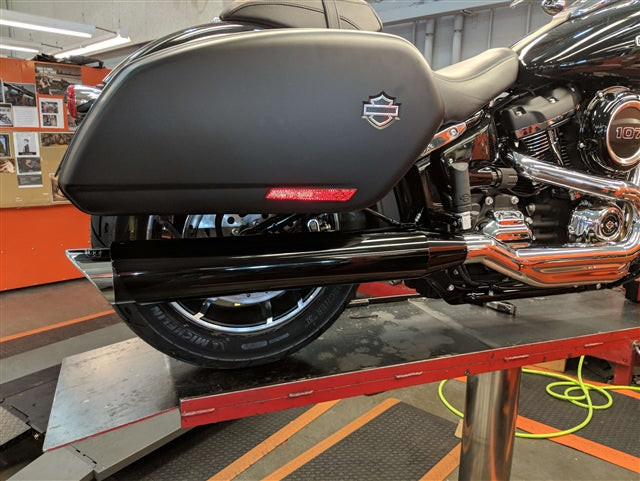 Tab Performance #131-2292-B-Z - Sport Glide Compatible Exhaust Pipes | Black