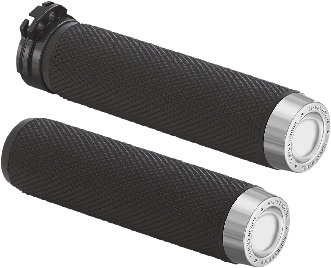 Grips - Knurled - Cable - Black