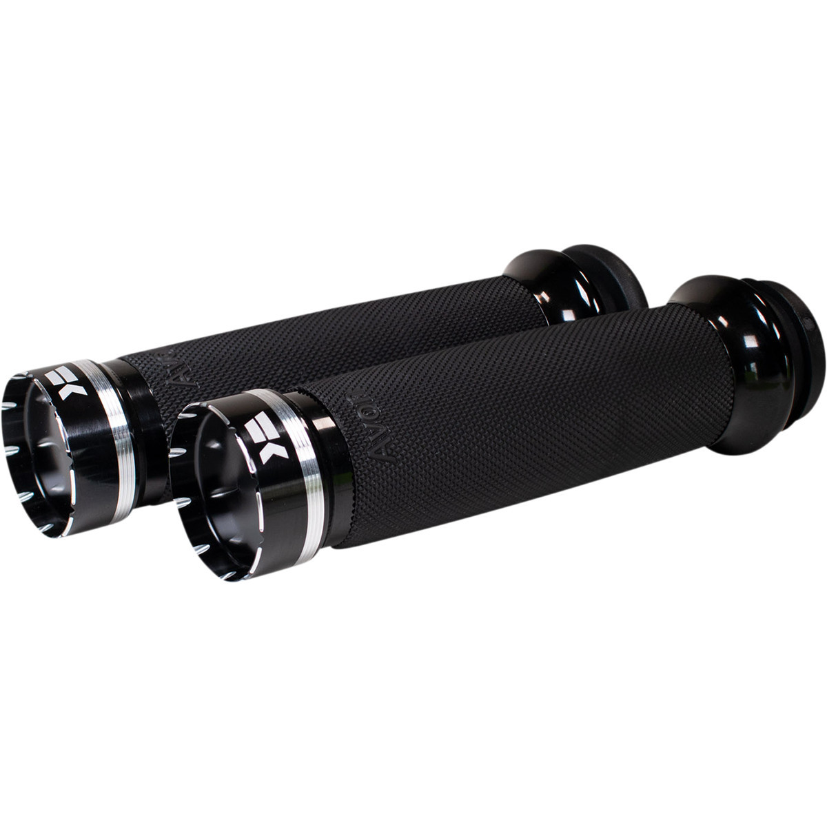 Khrome Werks #500100 - Tracer Grips - Custom Contour - TBW - Black