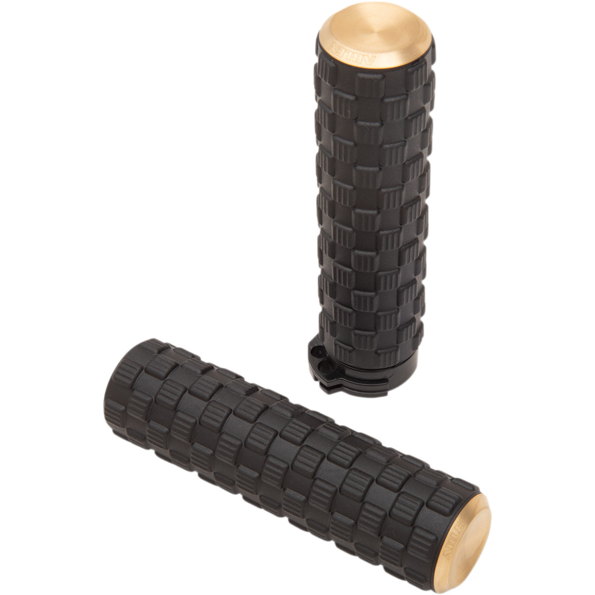 Arlen Ness #07-354 - Air Trax Grips - Cable - Brass