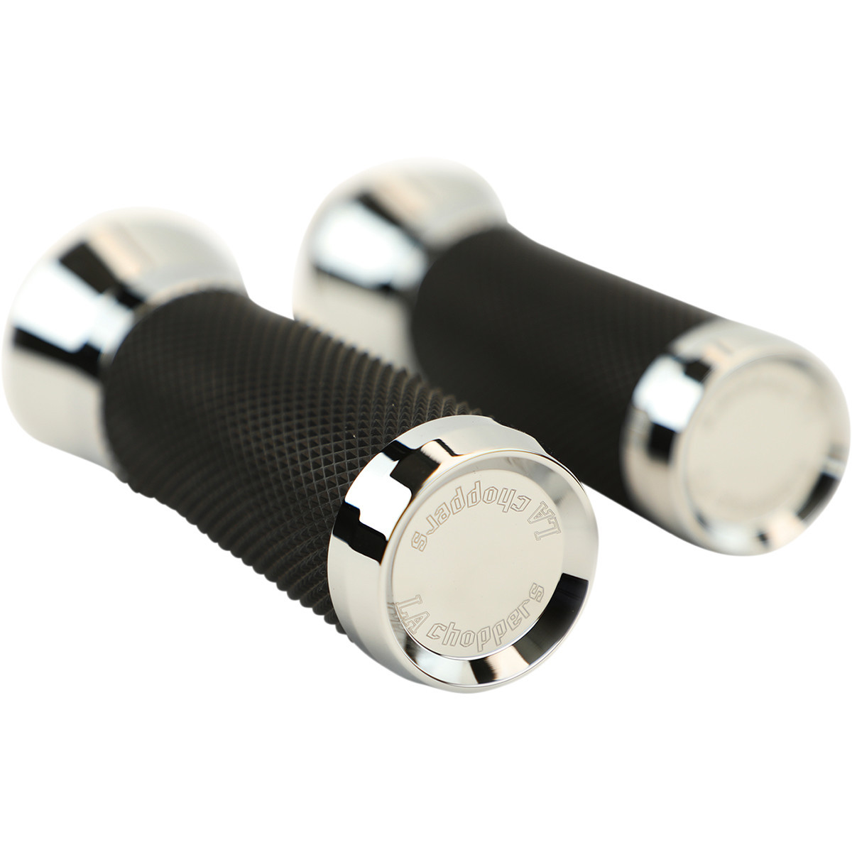 LA Choppers #LA-7492-00 - Grips - TBW - Chrome