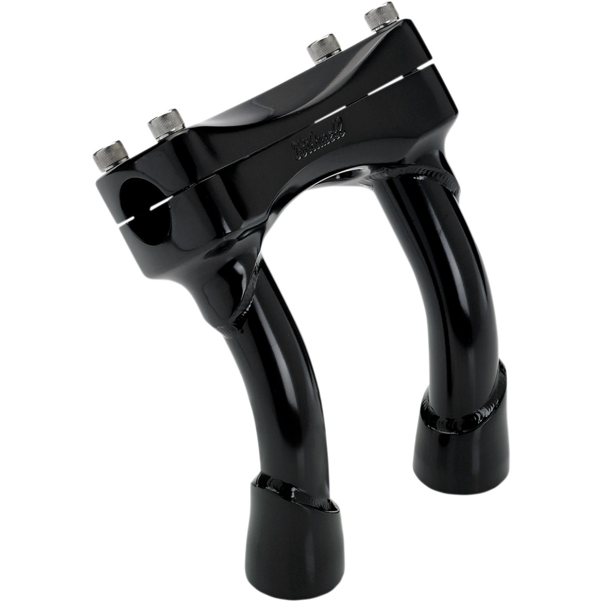 Biltwell #6404-201-06 - Murdock Handlebar Risers - Pullback - 6" - Black