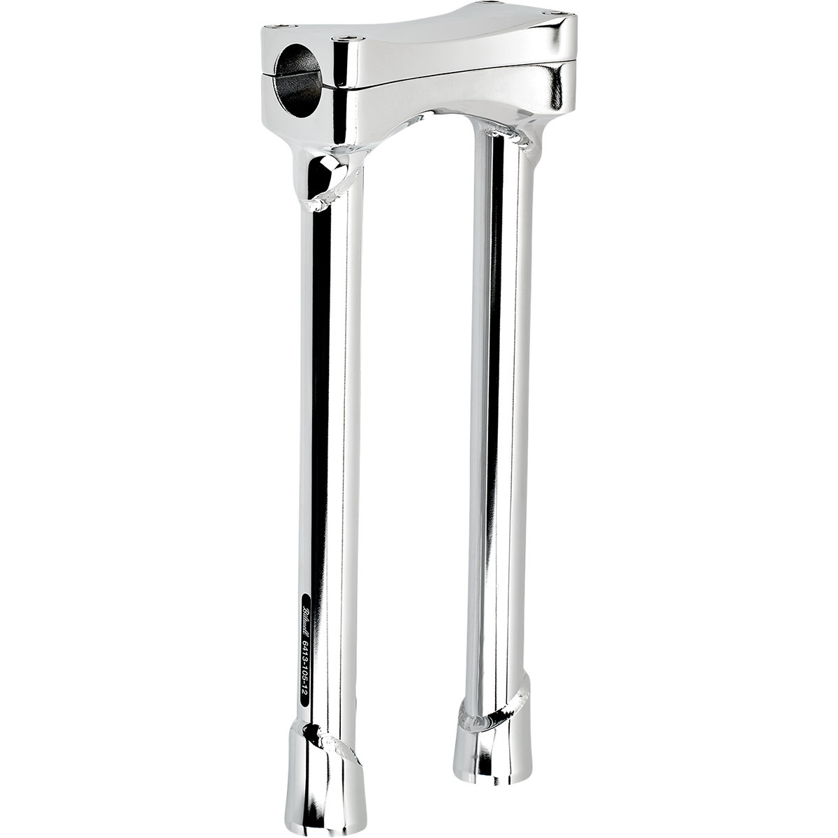 Biltwell #6413-105-12 - Murdock O/S Risers - 12" - Chrome