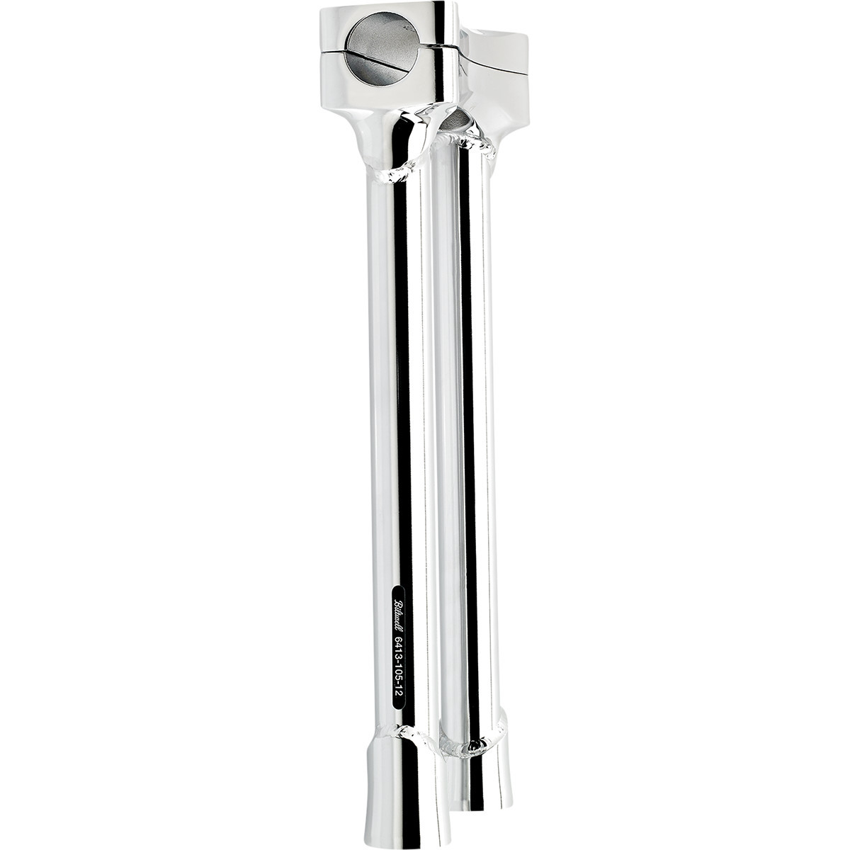 Biltwell #6413-105-12 - Murdock O/S Risers - 12" - Chrome