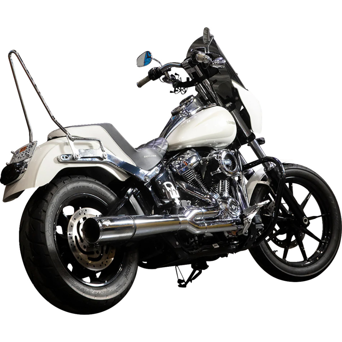 Biltwell #5003-504 - EXFIL Sissy Bar - Softail - Chrome
