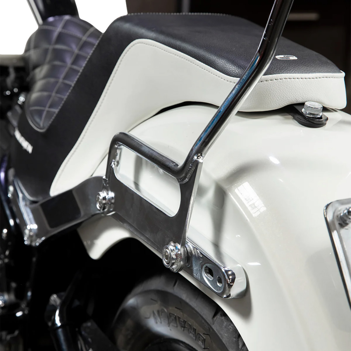 Biltwell #5003-504 - EXFIL Sissy Bar - Softail - Chrome