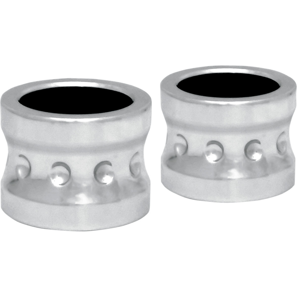 Covingtons #C0013-C - Axle Spacers - Dimpled - Chrome - Non-ABS - Pair