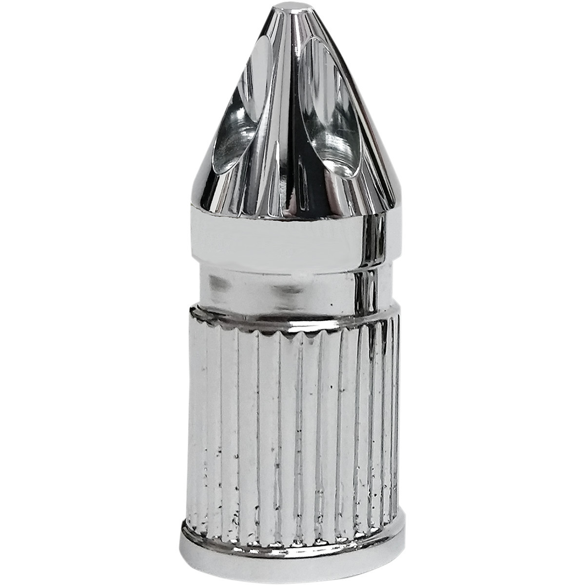 Avon Grips #SVC-308-CH-SPK - Valve Stem Cap - Spike - Chrome