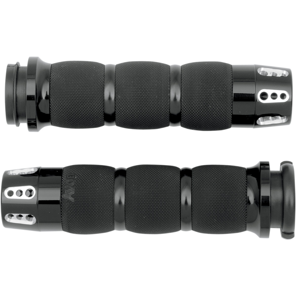 Avon Grips #AIR-90-AN-FL-GA - Gatlin Air Cushioned Grips - TBW - Black