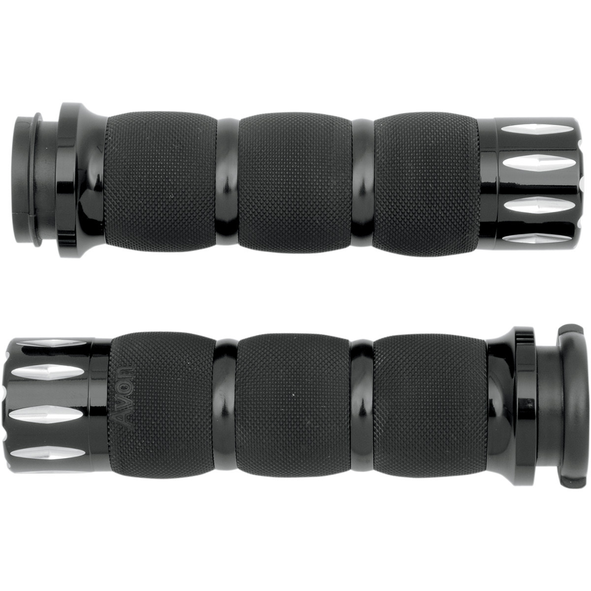 Avon Grips #AIR-90-AN-FL-RI - Rival Air Cushioned Grips - TBW - Black