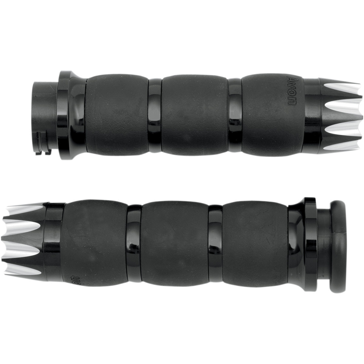 Avon Grips #AIR-96-ANO-EX - Excalibur Velvet Air Grips - Black