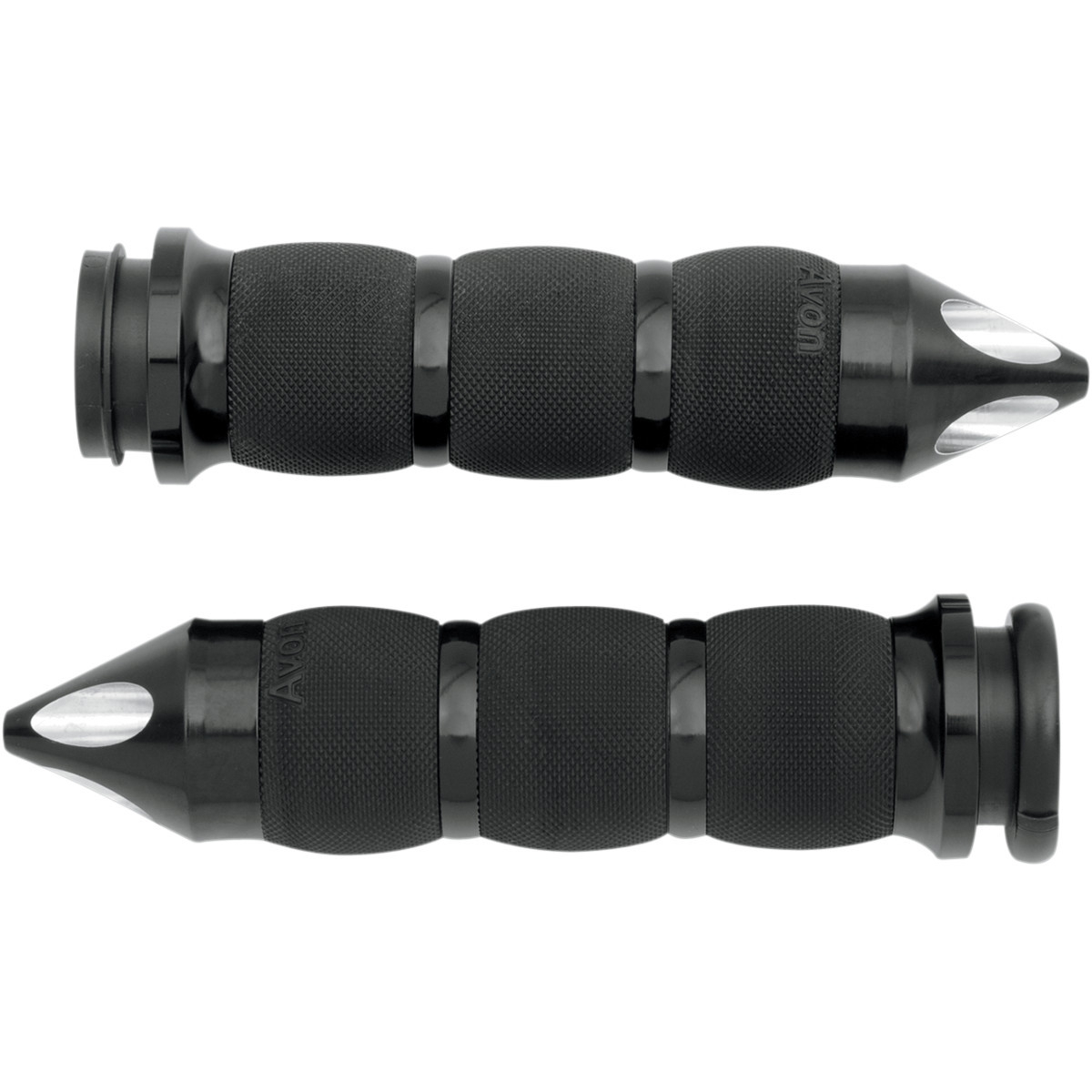 Avon Grips #AIR-90-AN-FL-SP - Spike Air Cushioned Grips - TBW - Black
