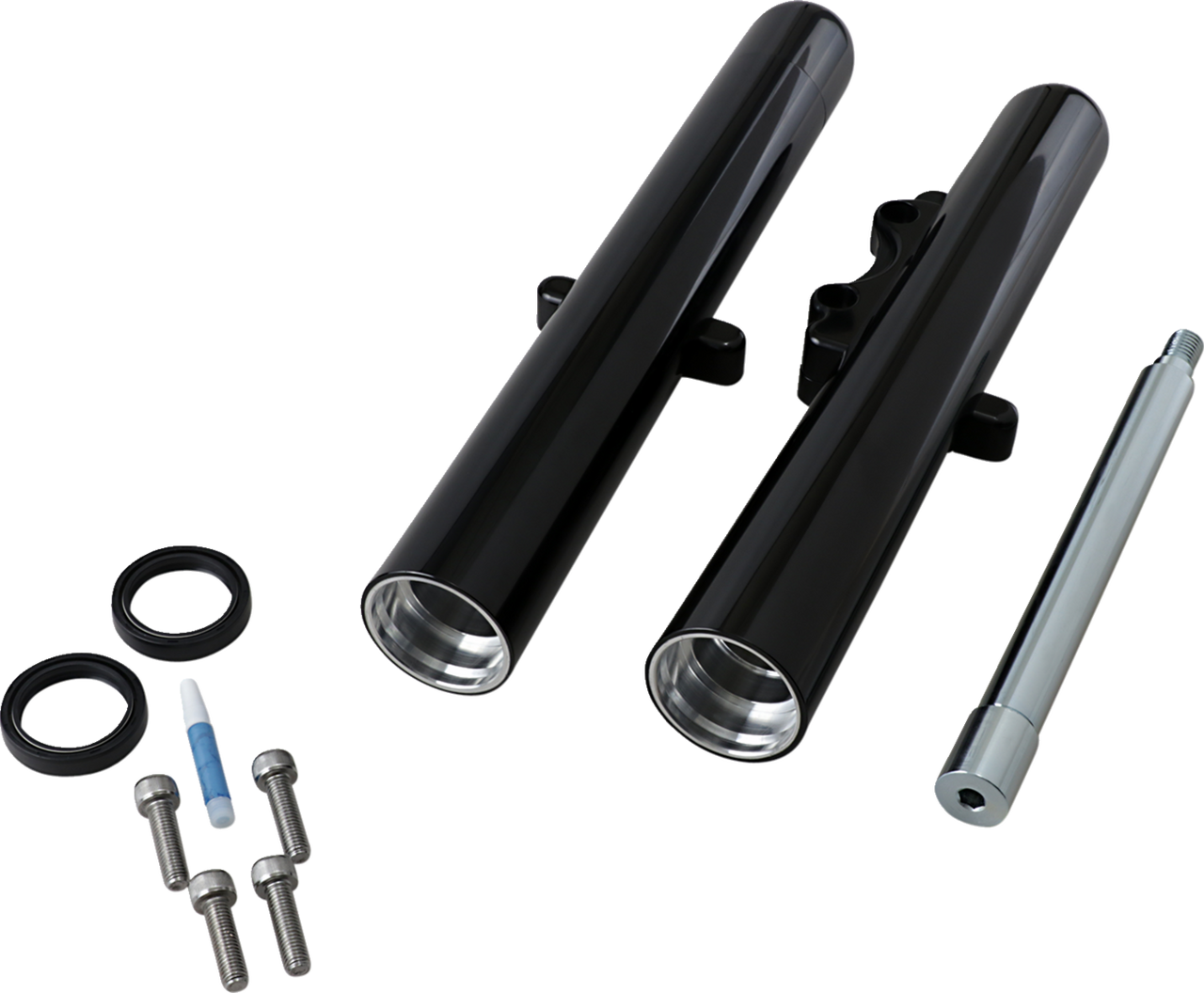 Hot Legs Fork Legs - Custom Single Disc - Smooth - Black - 08-13