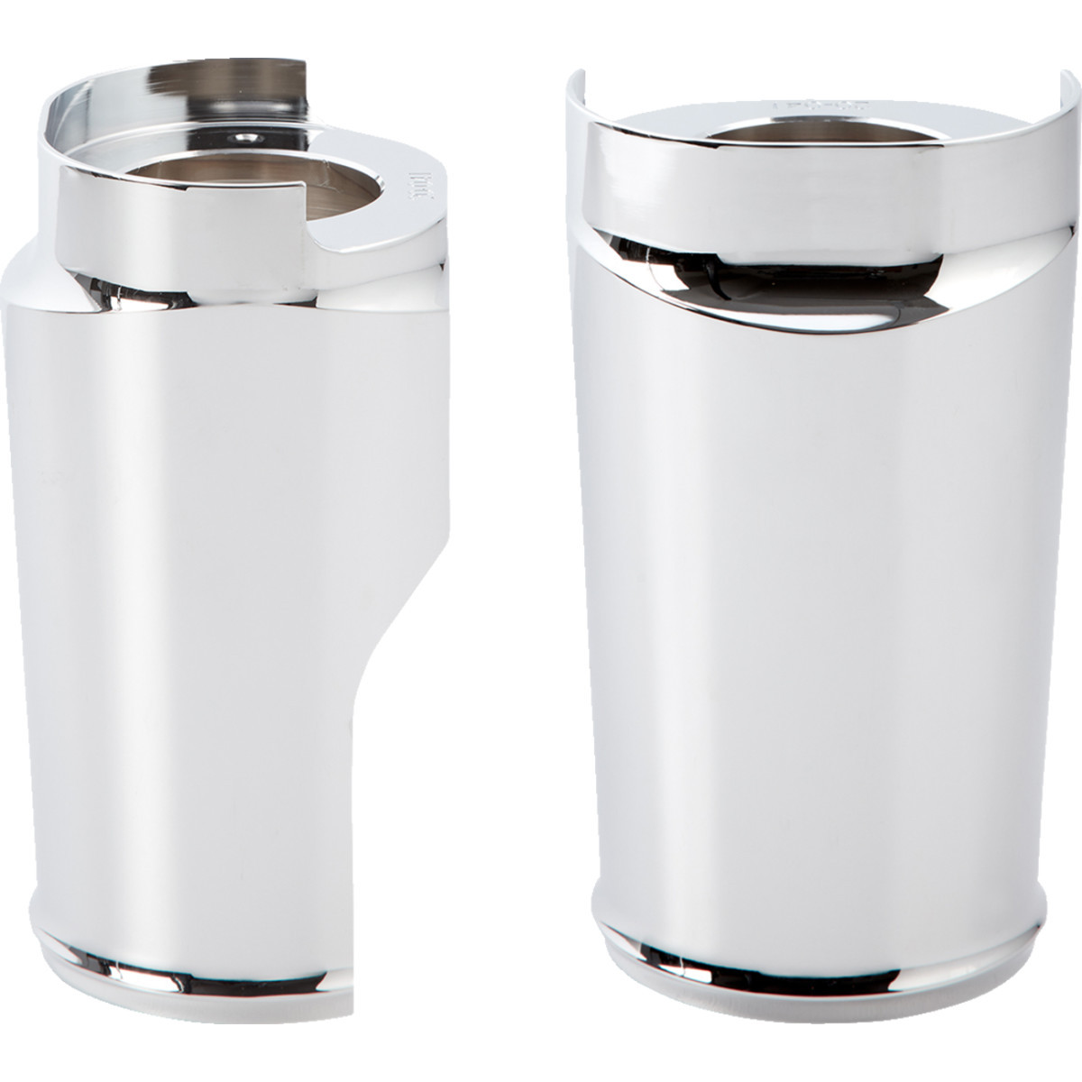Arlen Ness #20-041 - Fat Tire Fork Boot Cover - Chrome - Smooth