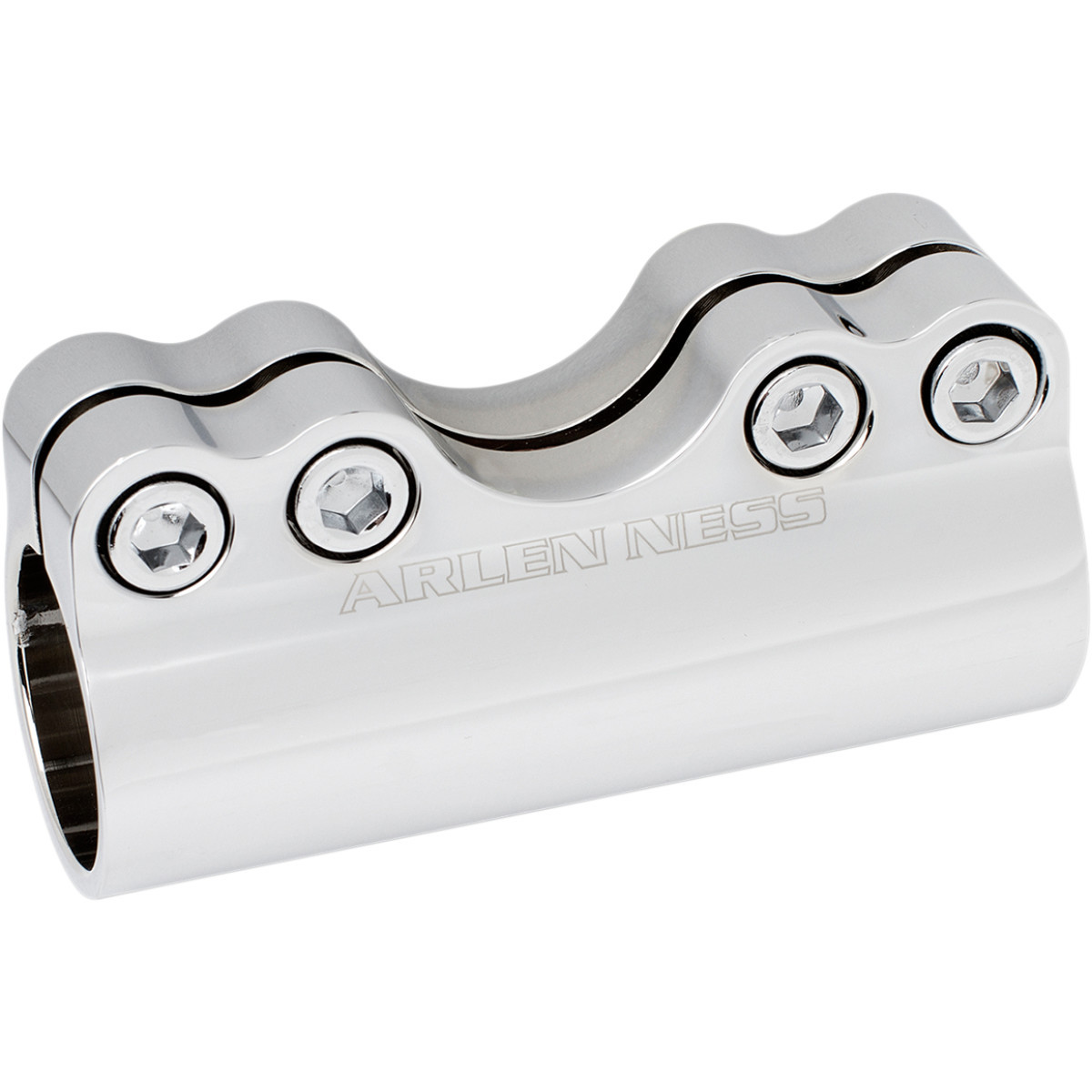 Arlen Ness #08-051 - Modular Adjustable Handlebar Clamp - 1" - Chrome
