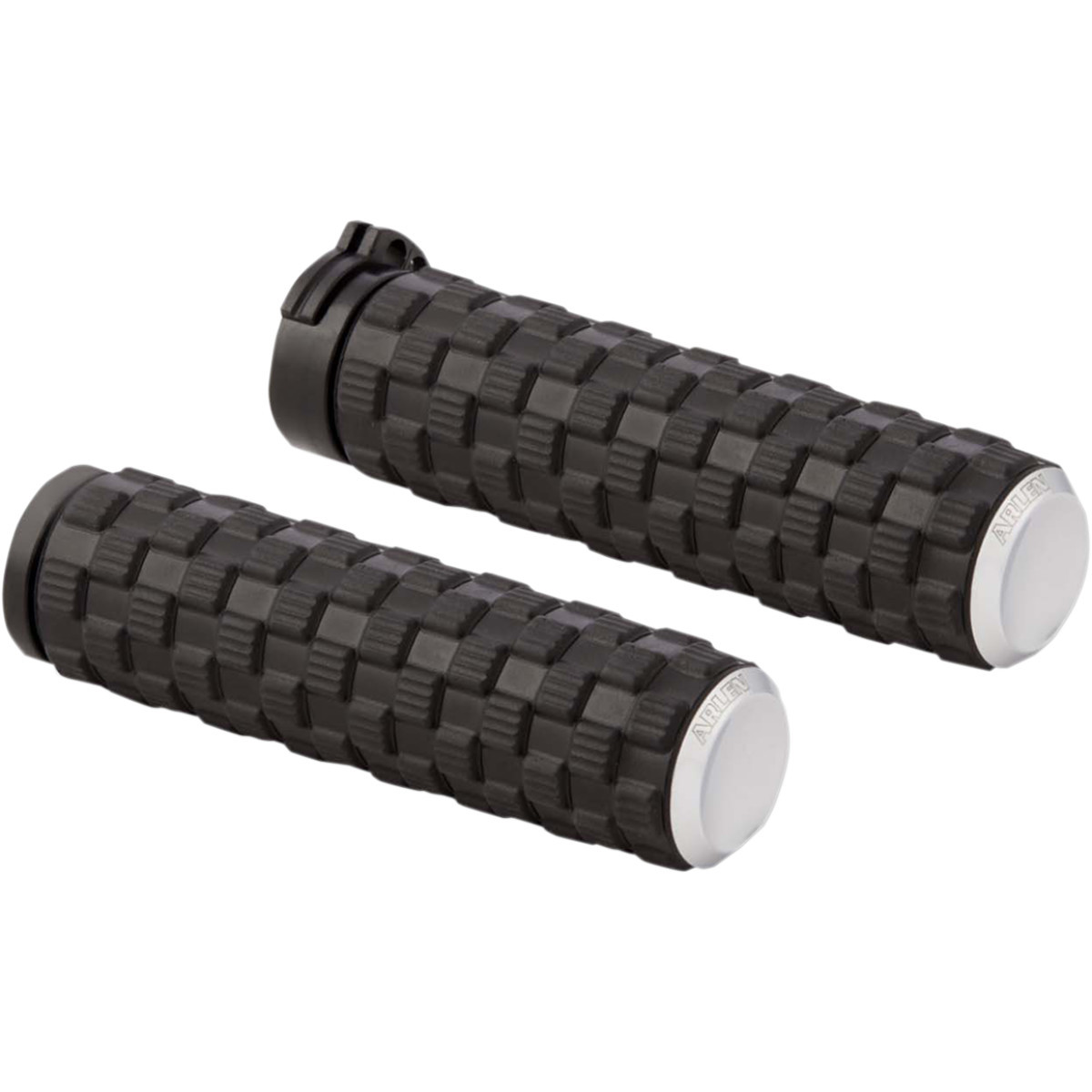 Arlen Ness #07-353 - Air Trax Grips - TBW - Chrome