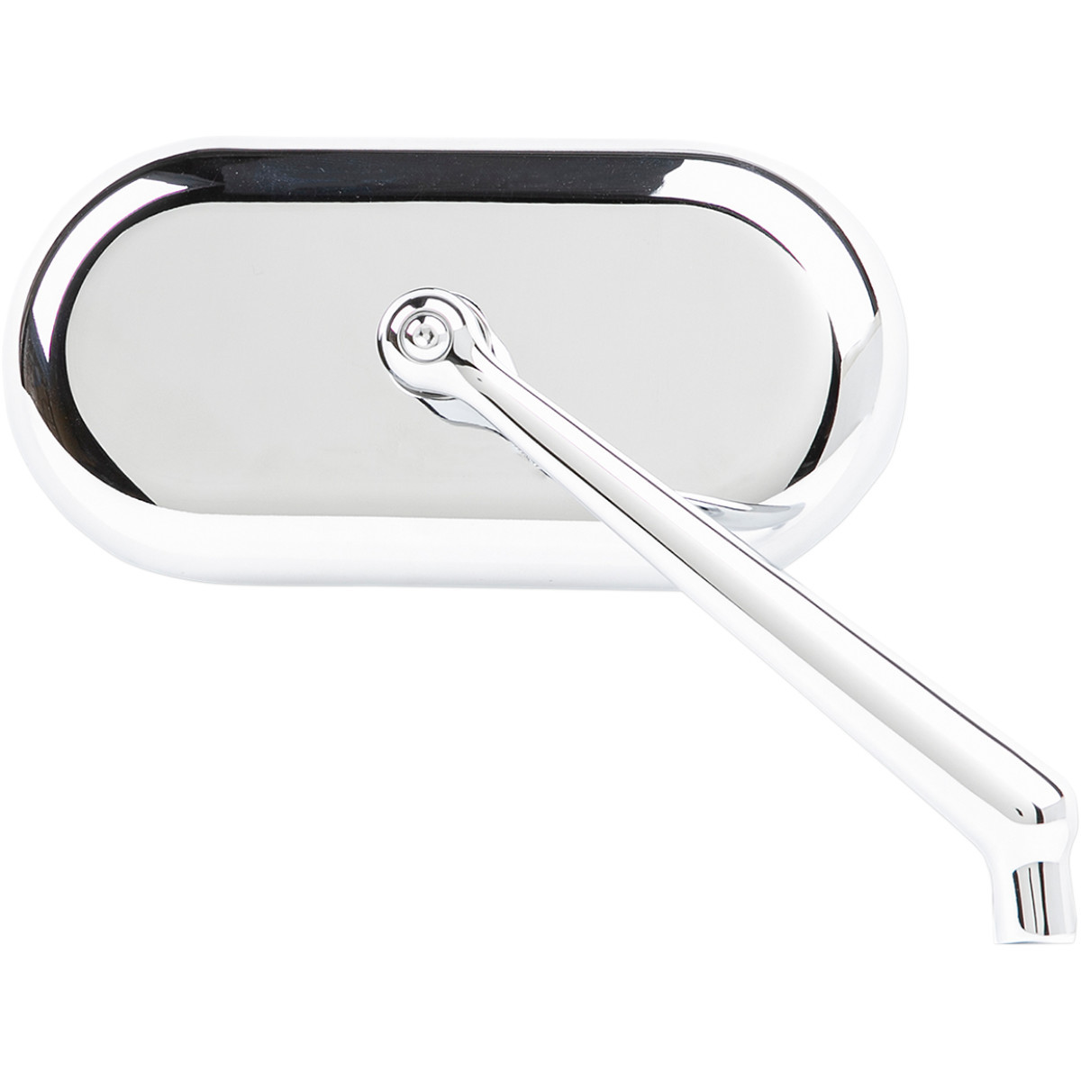 Arlen Ness #13-173 - Mirror - Side View - Oval - Chrome - Right