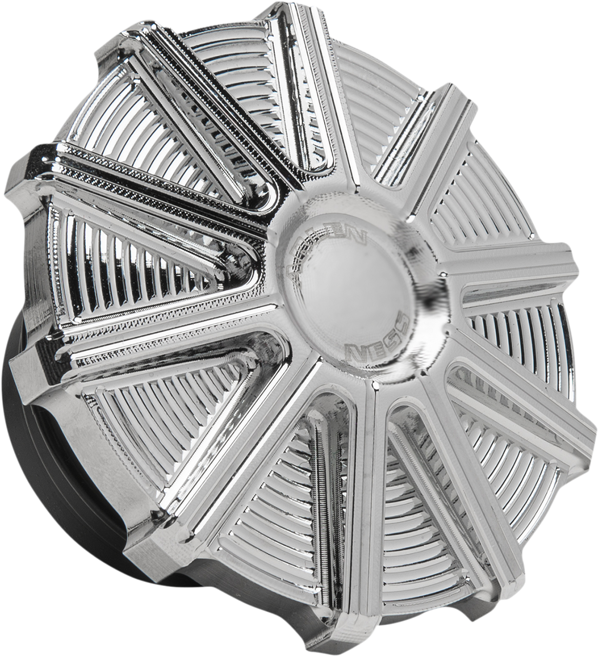 10 Gauge Gas Cap - Chrome