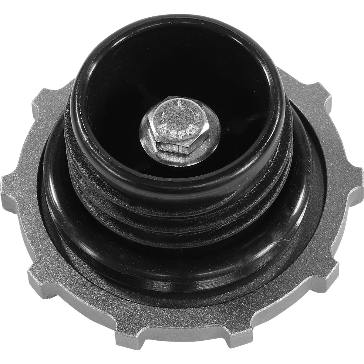 Arlen Ness #701-007 - Vented Gas Cap - 10 Gauge - Titanium