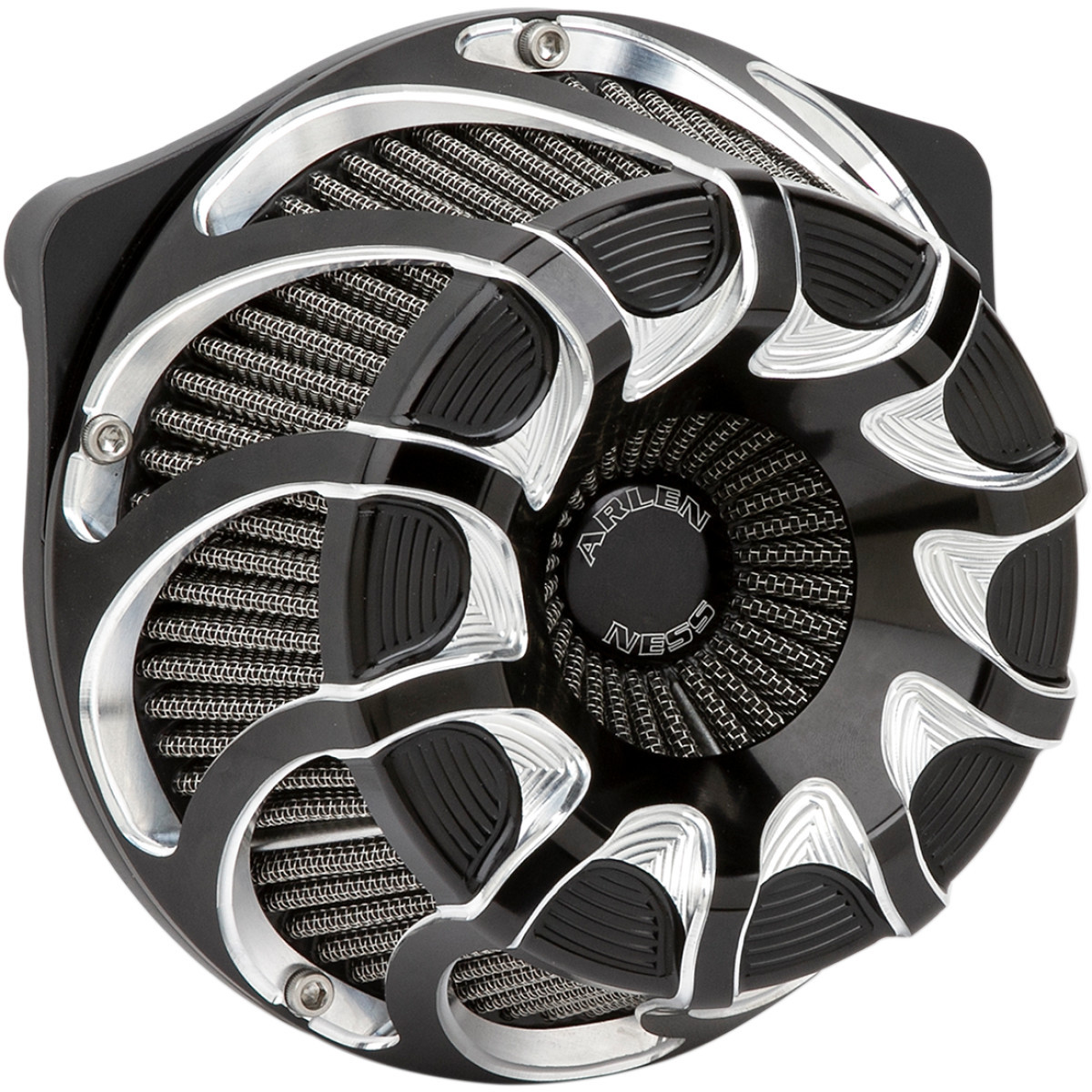 Arlen Ness #18-983 - Inverted Series Air Cleaner Kit - Black