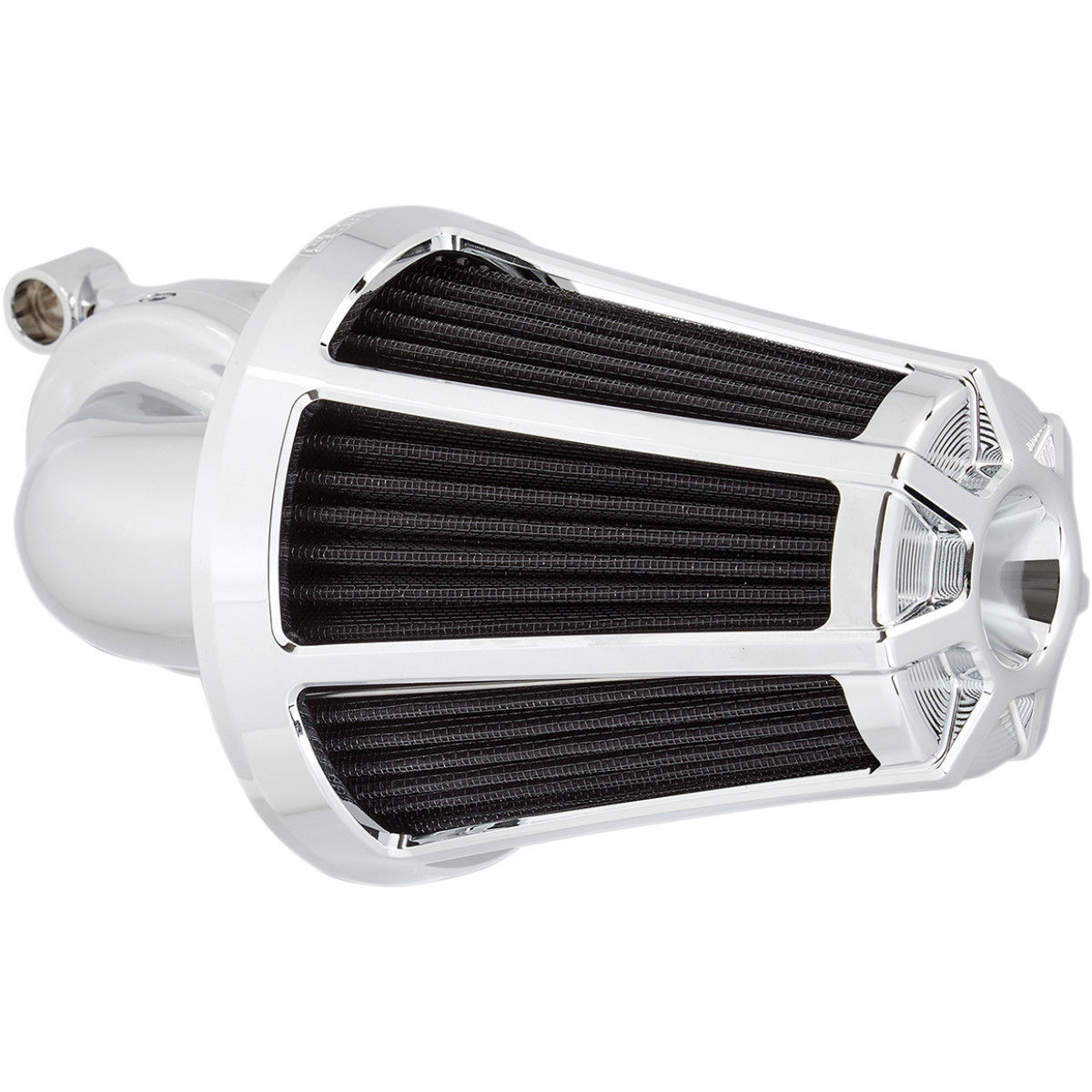 Arlen Ness #81-105 - Monster Sucker Air Cleaner Cover - Beveled - Chrome