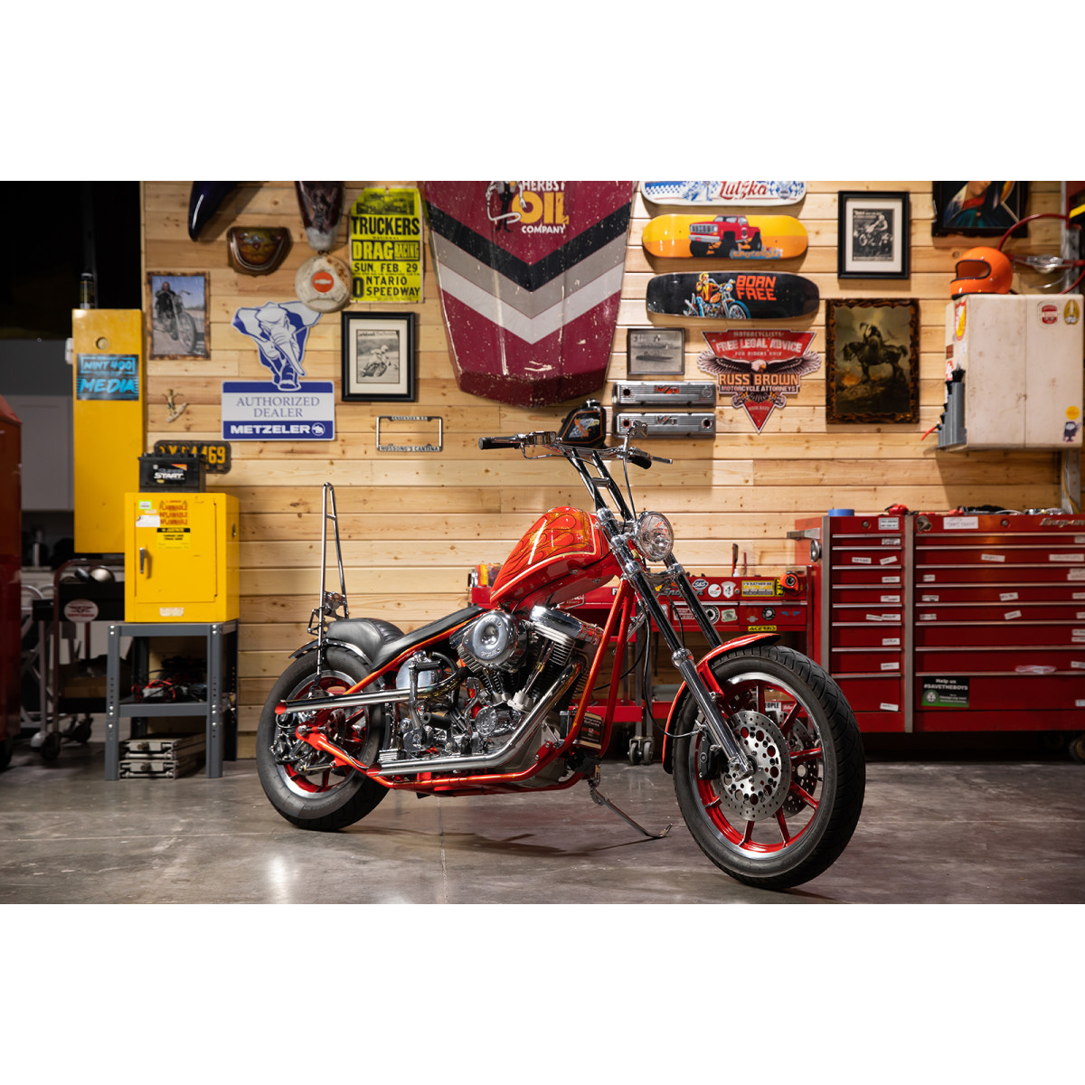 Biltwell #6601-303-01 - 1" Whiskey Throttle Assembly - Single Cable - Polished