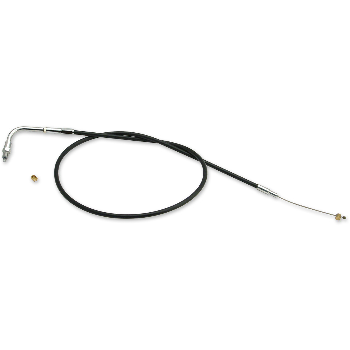 S&S Cycle #19-0432 - Black Vinyl Throttle Cable - 36" - Black