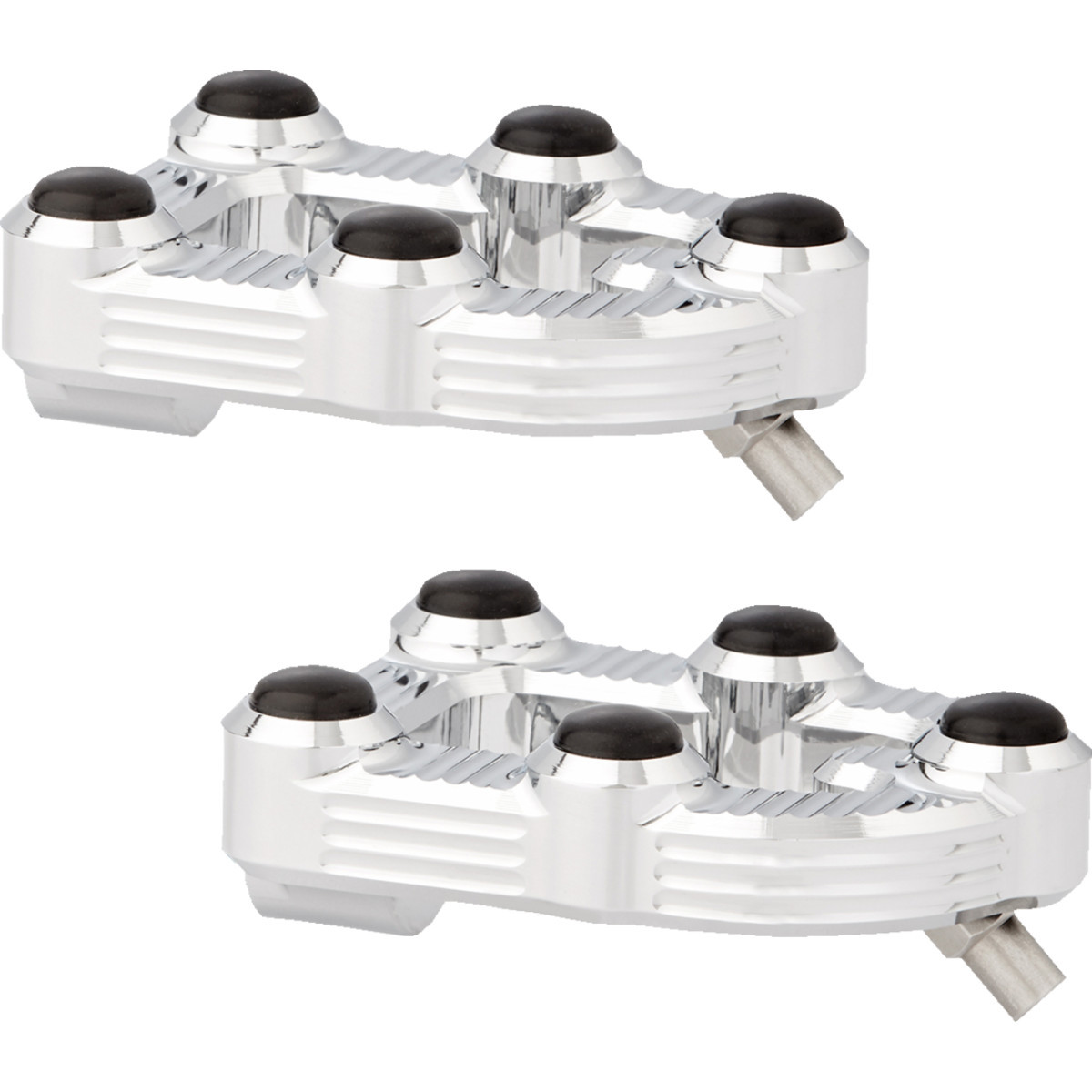 Arlen Ness #07-914 - MX Foot Pegs - Driver - Chrome