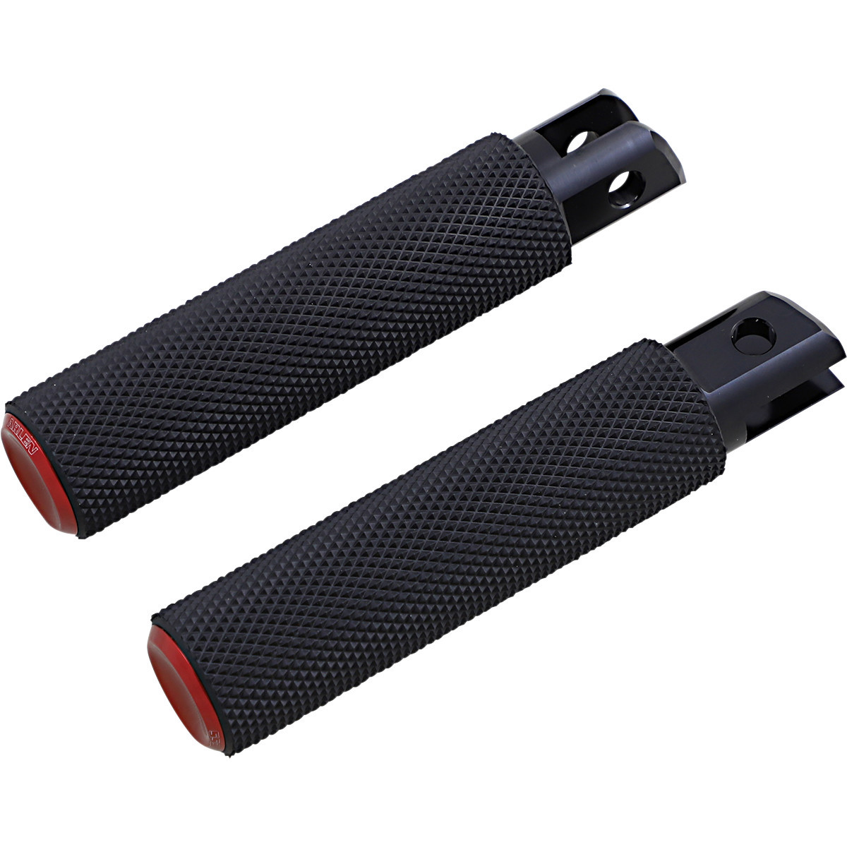 Arlen Ness #07-954 - Knurled Foot Pegs - Red - FX/FL '18-'25