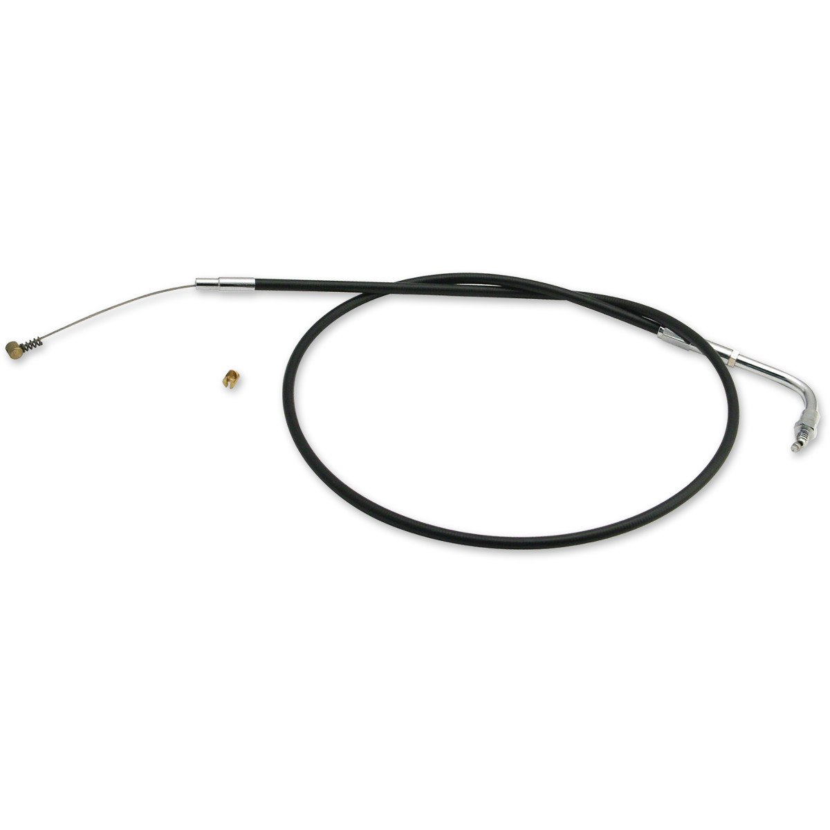 S&S Cycle #19-0433 - Black Vinyl Idle Cable - 36" - Black