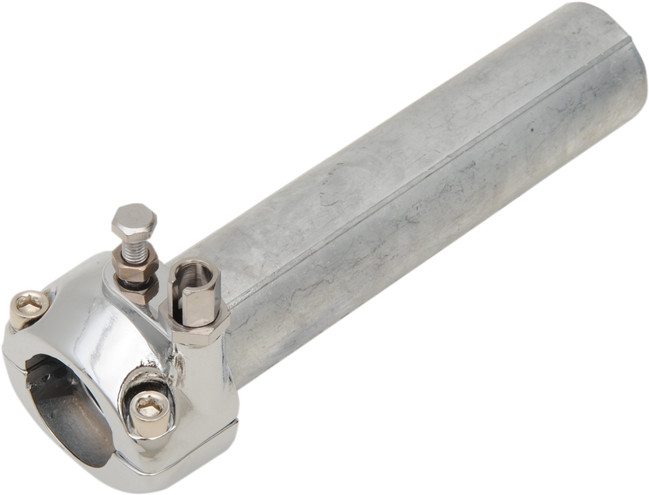 Throttle - Single Cable - 1" - Chrome