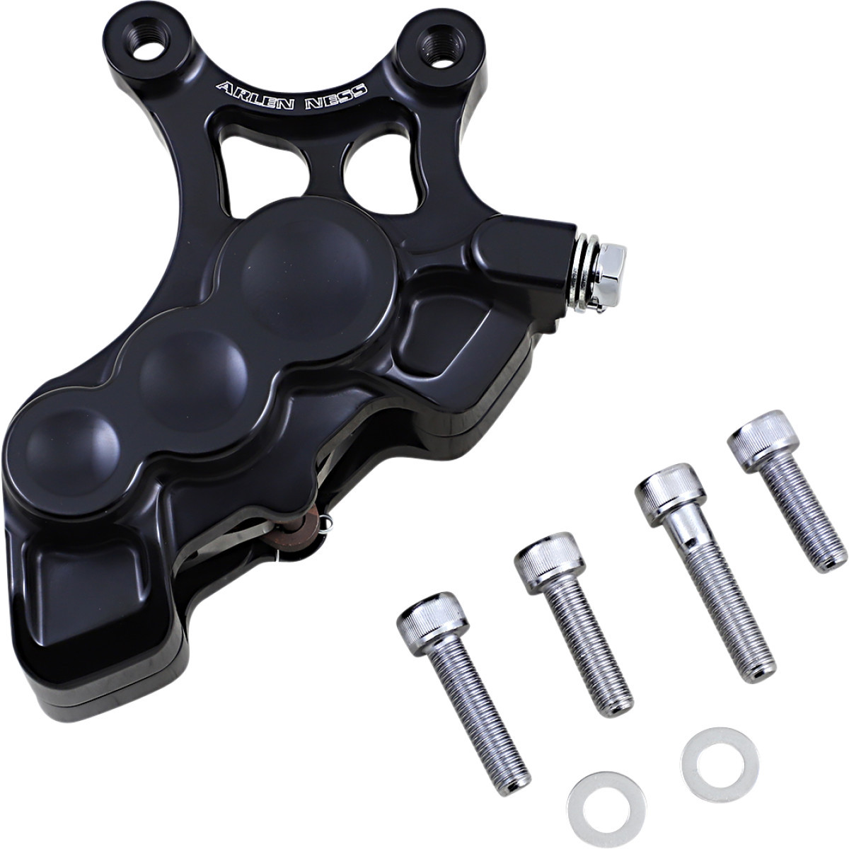 Arlen Ness #02-211 - 6-Piston Caliper - Front Left - Black - 14"