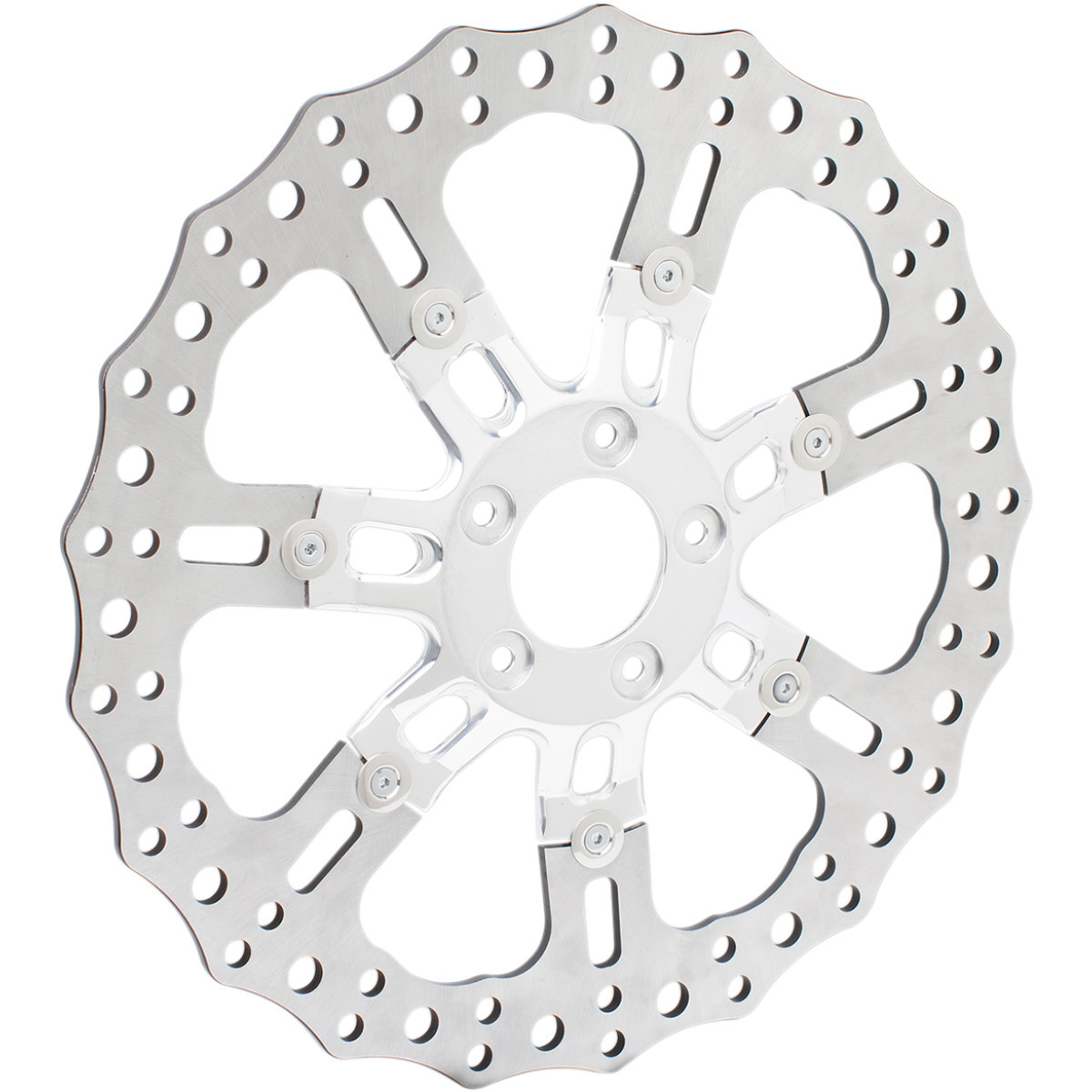 Arlen Ness #33-10302-203 - Front Rotor - 7 Valve - 14" - Chrome