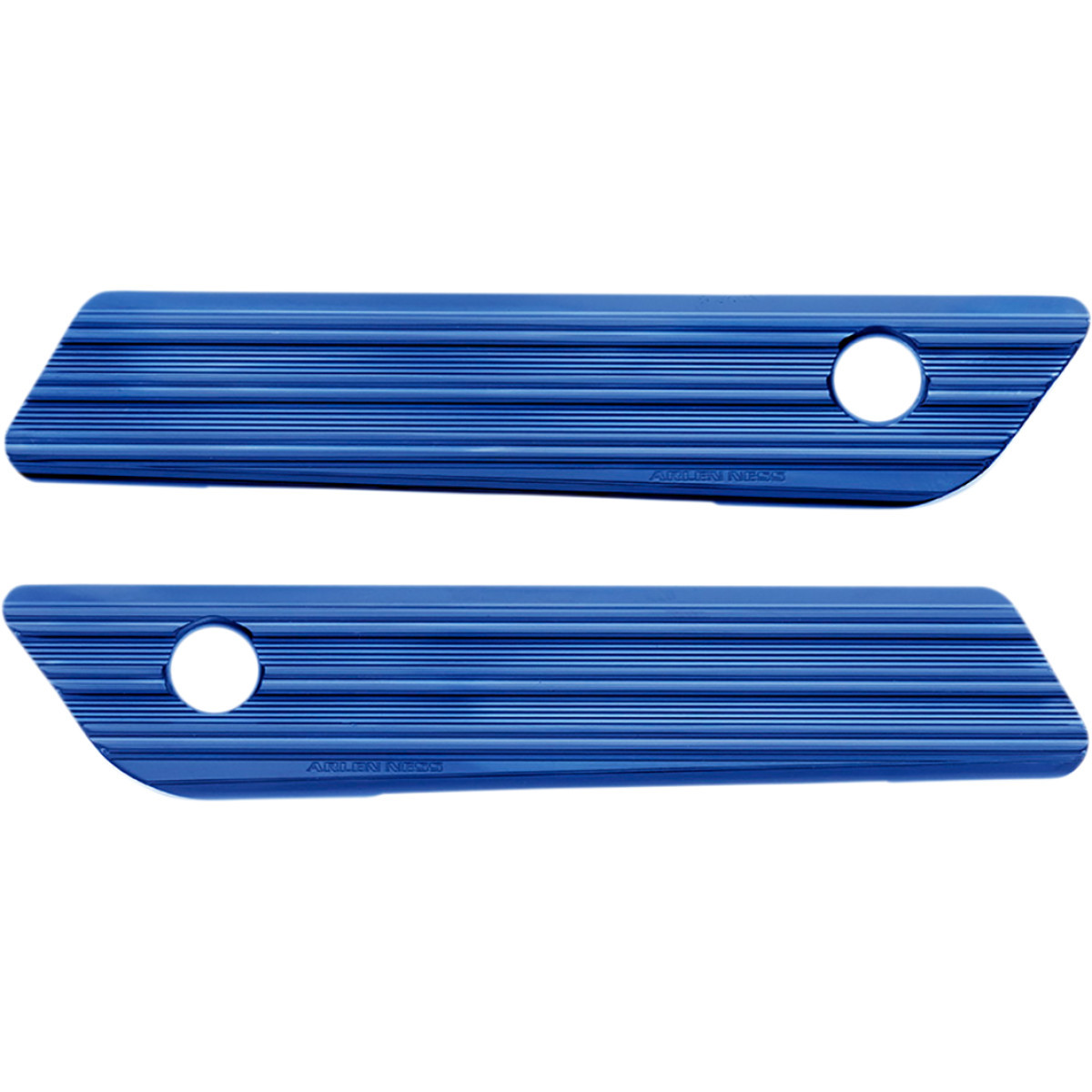 Arlen Ness #03-604 - Saddlebag Latch Covers - Blue
