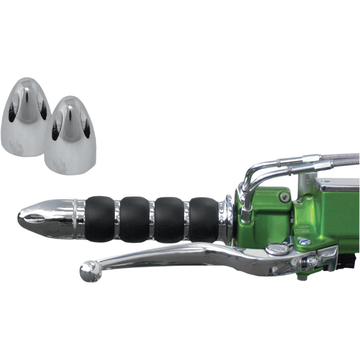 Baron #BA-7401-00 - Bullet Handlebar Grip End