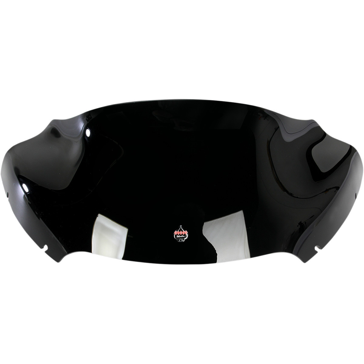 Klock Werks #KWW-01-0325 - Sport Flare® Windshield - 9" - Black - '15-'25 FLTR