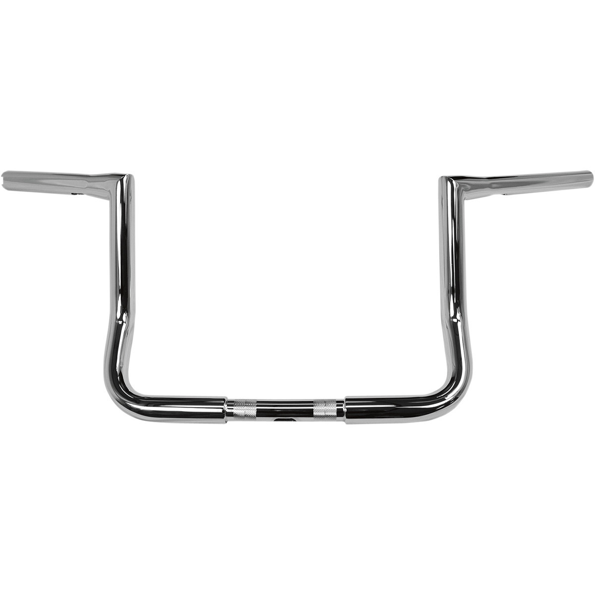 LA Choppers #LA-7361-10 - 1-1/4" Twin Peaks Touring Handlebar - 10" - Chrome