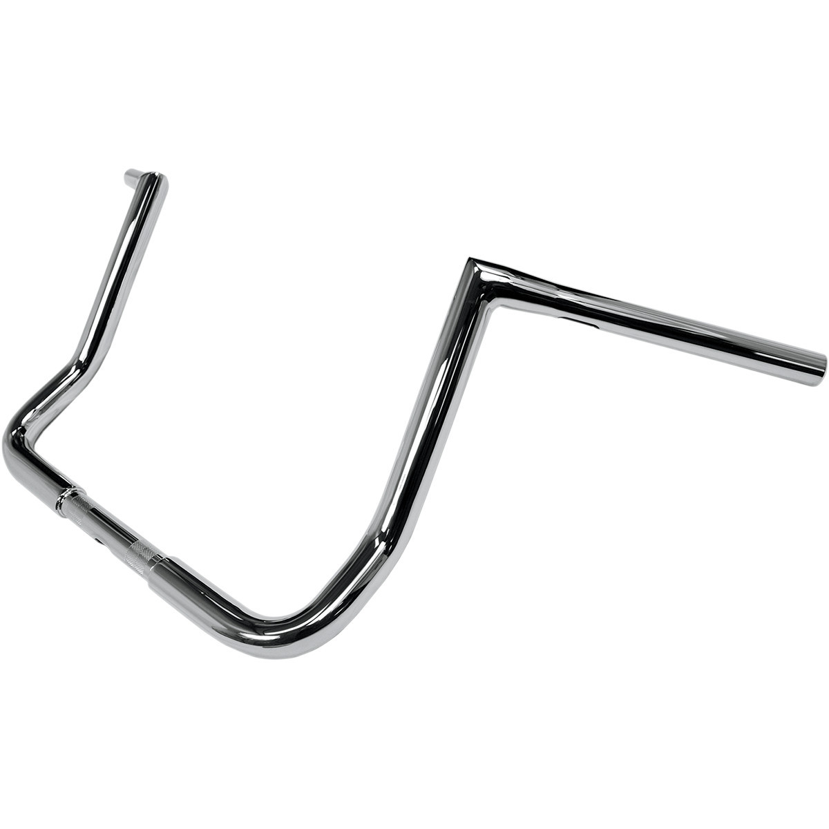 LA Choppers #LA-7361-12 - 1-1/4" Twin Peaks Touring Handlebar - 12" - Chrome